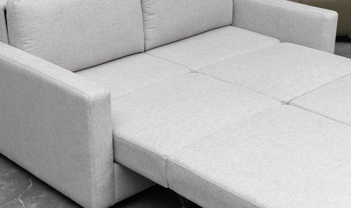 Klaussner Cuddle Queen Fabric Sleeper Sofa With Cloud Fold Function