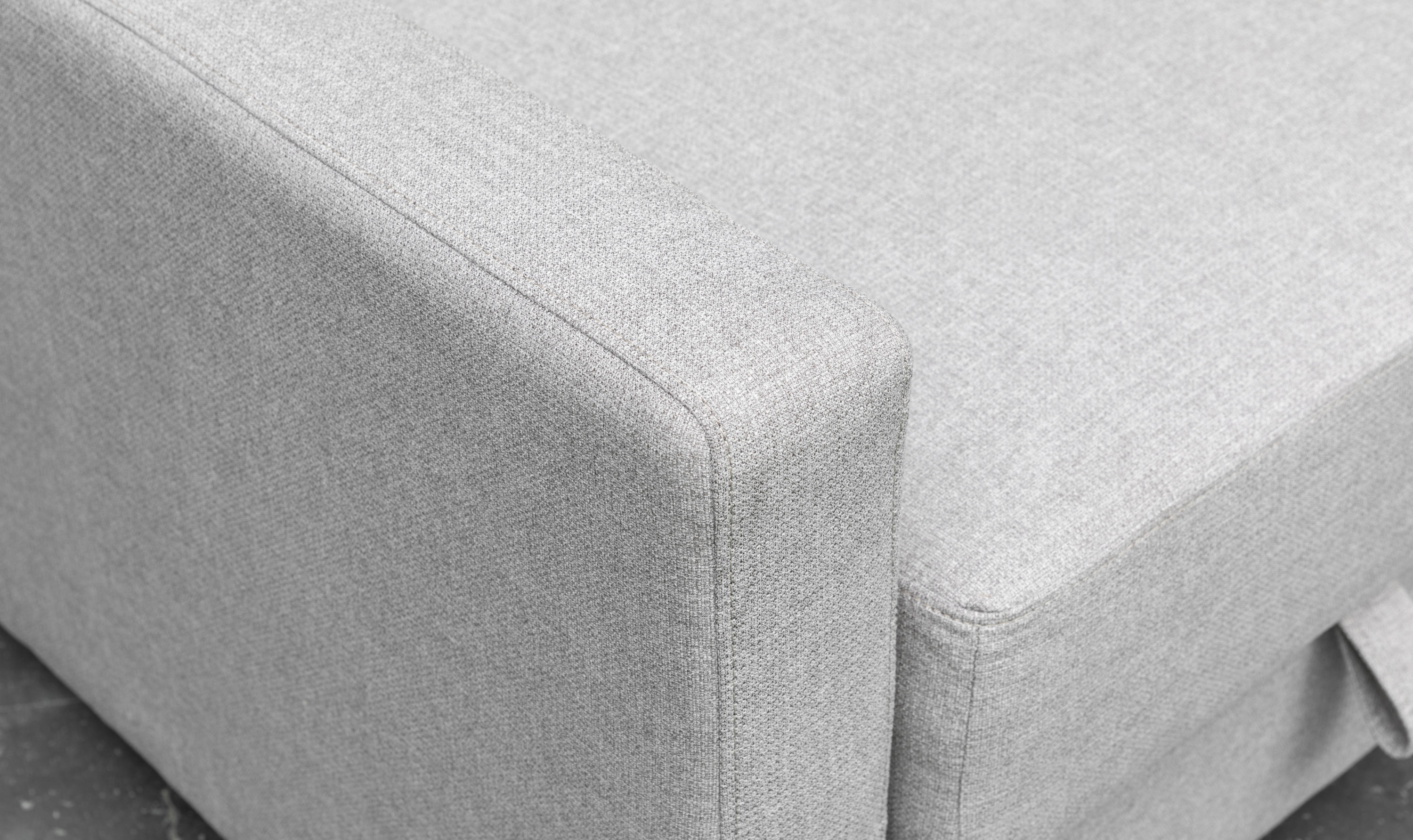 Klaussner Cuddle Queen Fabric Sleeper Sofa With Cloud Fold Function