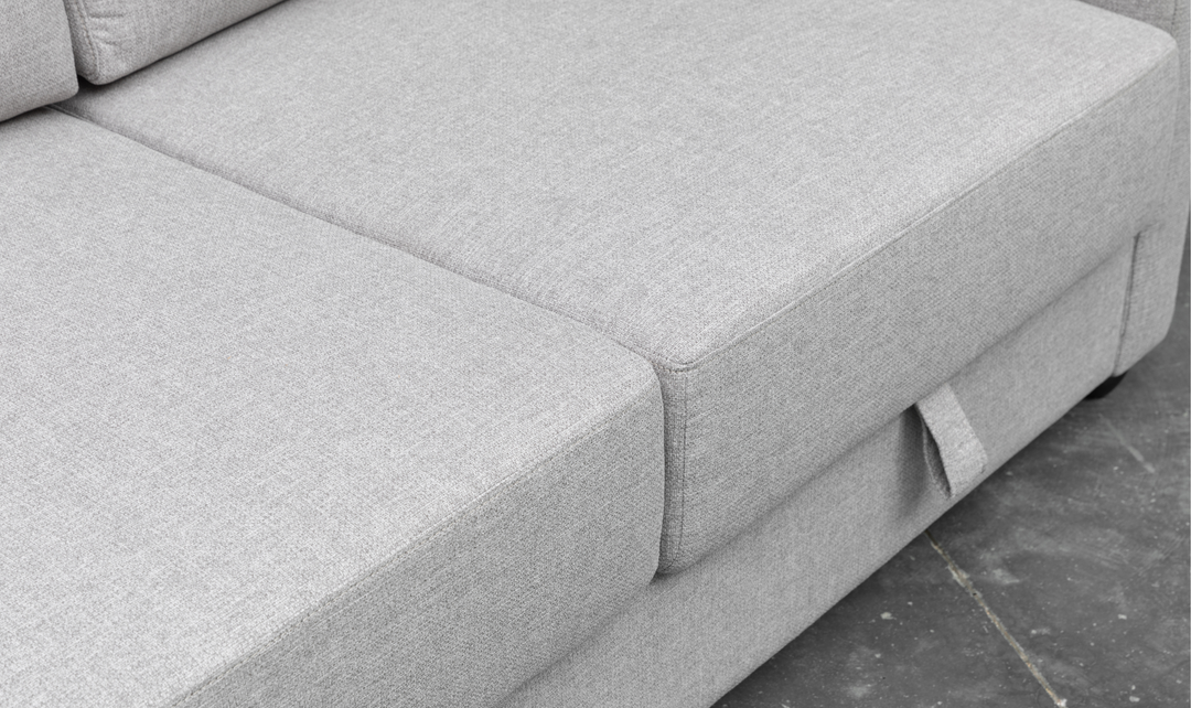 Klaussner Cuddle Queen Fabric Sleeper Sofa With Cloud Fold Function