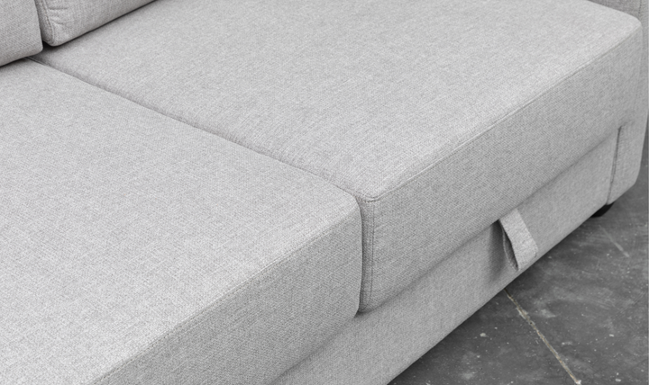 Klaussner Cuddle Queen Fabric Sleeper Sofa With Cloud Fold Function
