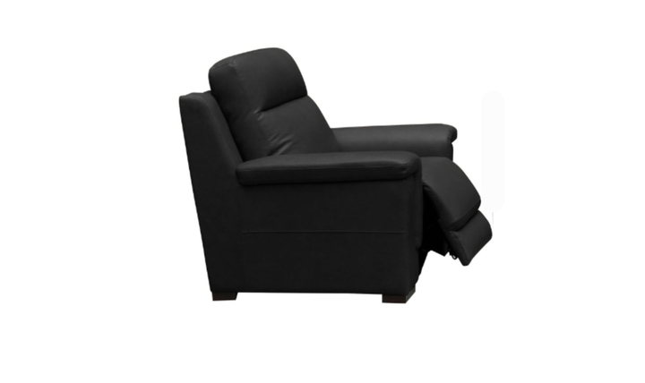 Klaussner Dakota Power Reclining Living Room Set in Black