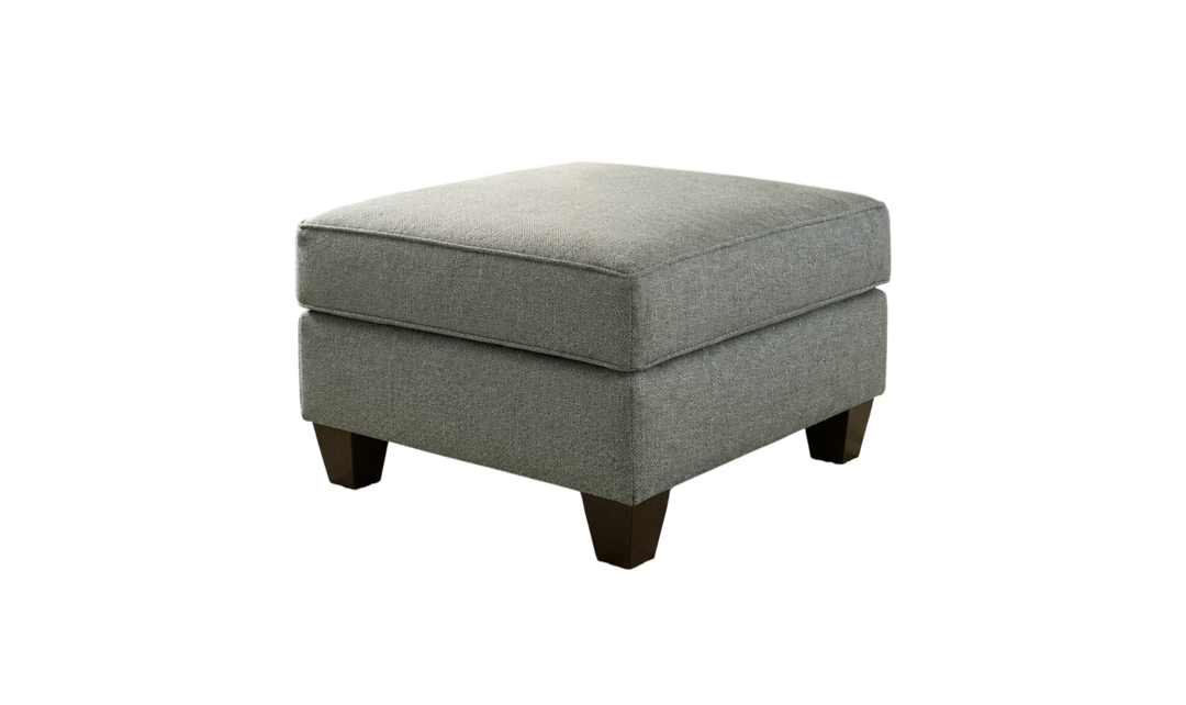Klaussner Delmont Fabric Rolled Arm Sofa with Accent Pillows