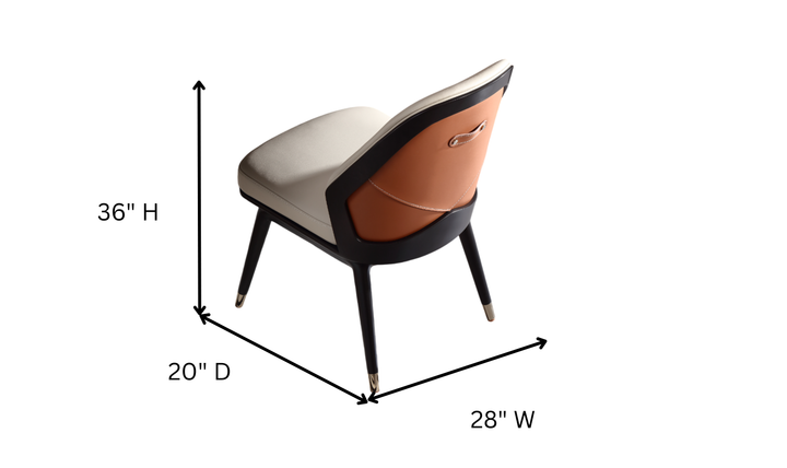 Klaussner Eclisse Beige Dining chair