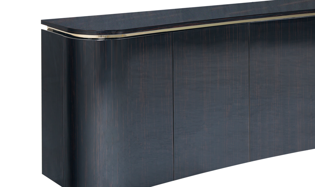 Klaussner Elan Delizia Buffet in Black-Jennifer Furniture