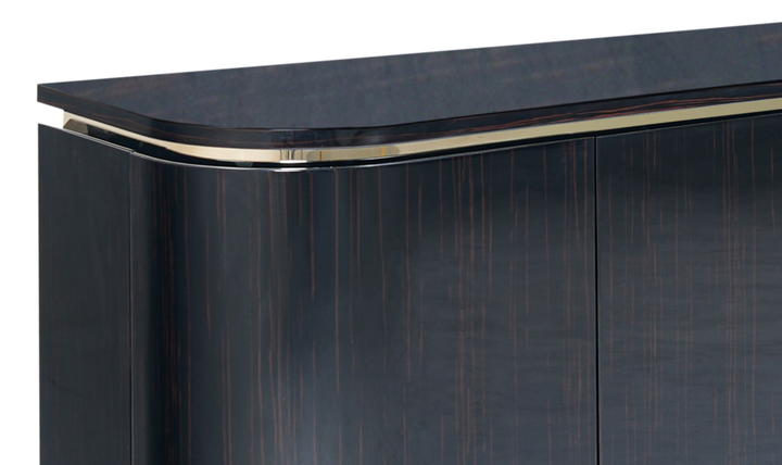 Klaussner Elan Delizia Buffet in Black-Jennifer Furniture