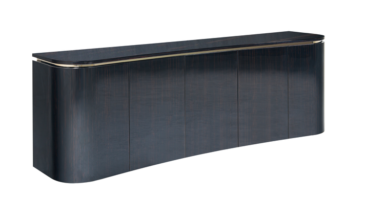 Klaussner Elan Delizia Buffet in Black-Jennifer Furniture