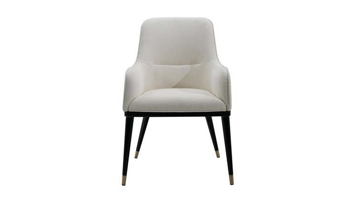 Klaussner Elan Parsons Chair in Black-Jennifer Furniture