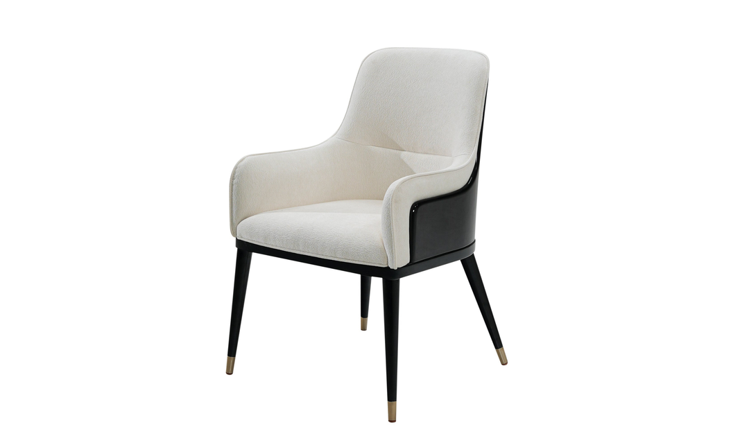 Klaussner Elan Parsons Chair in Black-Jennifer Furniture