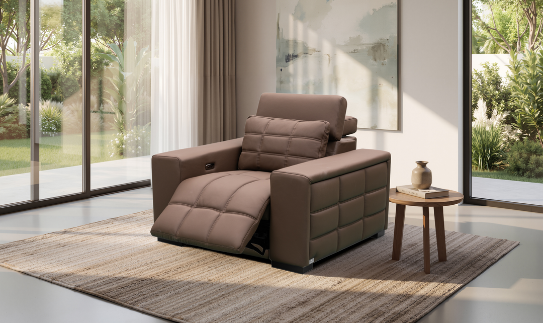 Klaussner Serenity Seater Leather Power Reclining Chair