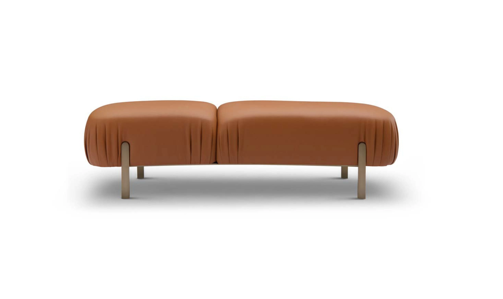 Klaussner Fluid Form Accent Bench-Jennifer Furniture