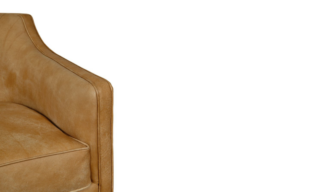 Klaussner Gayle Barrel Swivel Chair-JenniferFurniture