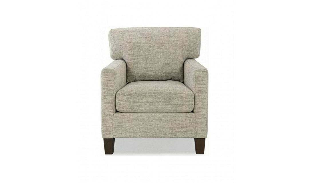Klaussner Glenmont Fabric Track Arm Sofa with Accent Pillows-Jennifer Furniture