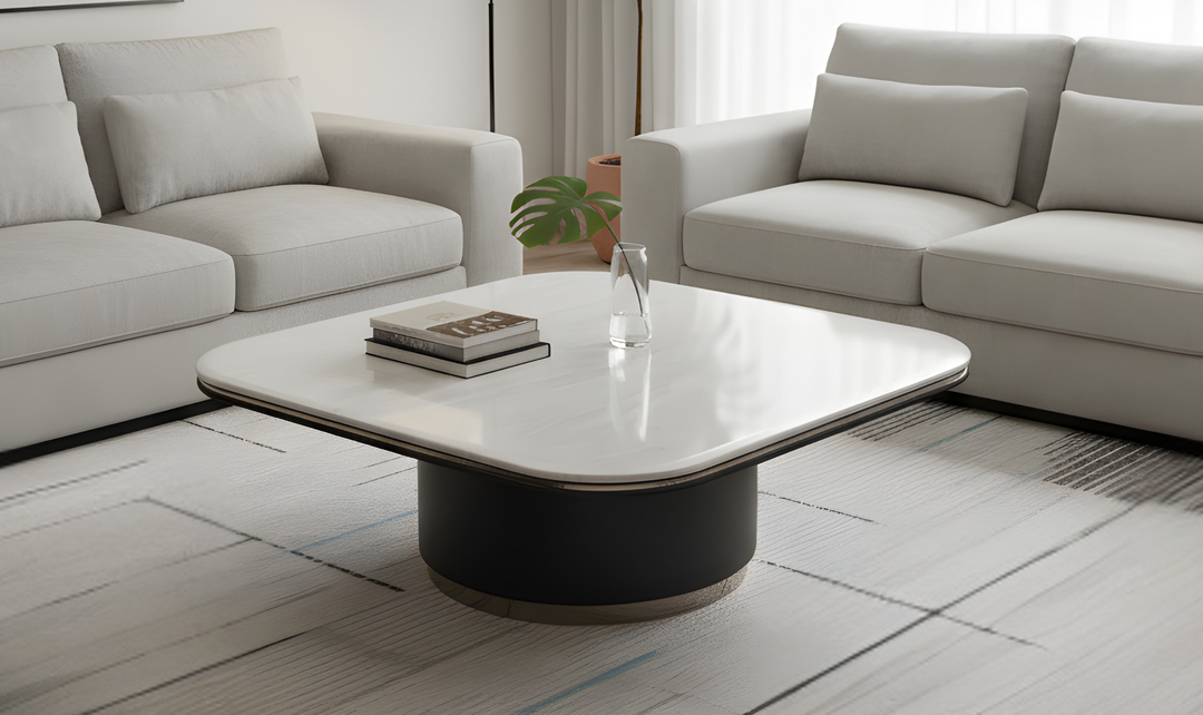 Klaussner Gioia Coffee Table with Marble Top