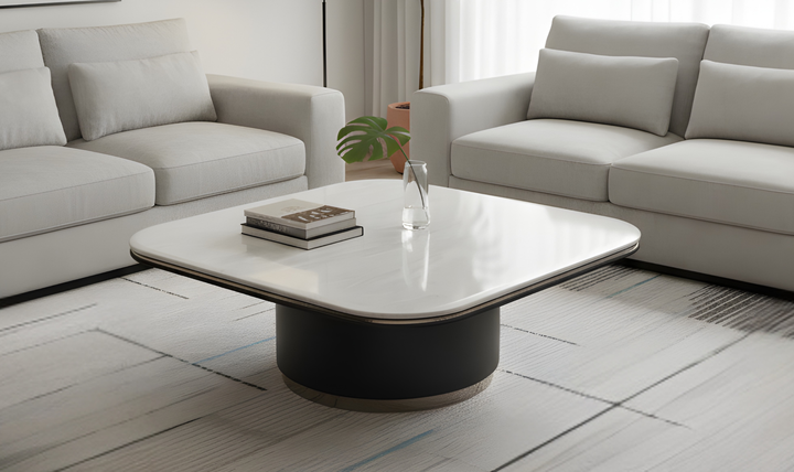 Klaussner Gioia Coffee Table with Marble Top