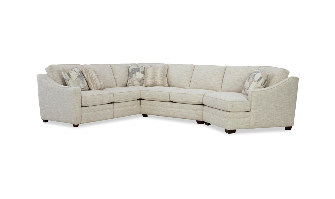 Klaussner Hartwell Fabric Sectional Sofa With Power Reclining - Jennifer furniture
