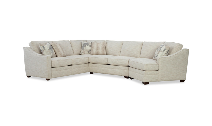 Klaussner Hartwell Fabric Sectional Sofa With Power Reclining - Jennifer furniture