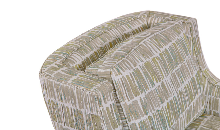 Klaussner James Upholstery Swivel Chair Without Nails-Jennifer Furniture