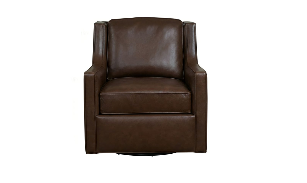 Klaussner James Upholstery Swivel Chair Without Nails
