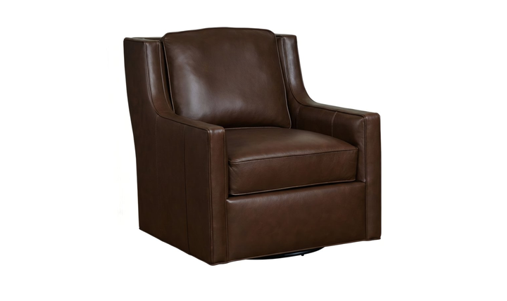 Klaussner James Upholstery Swivel Chair Without Nails