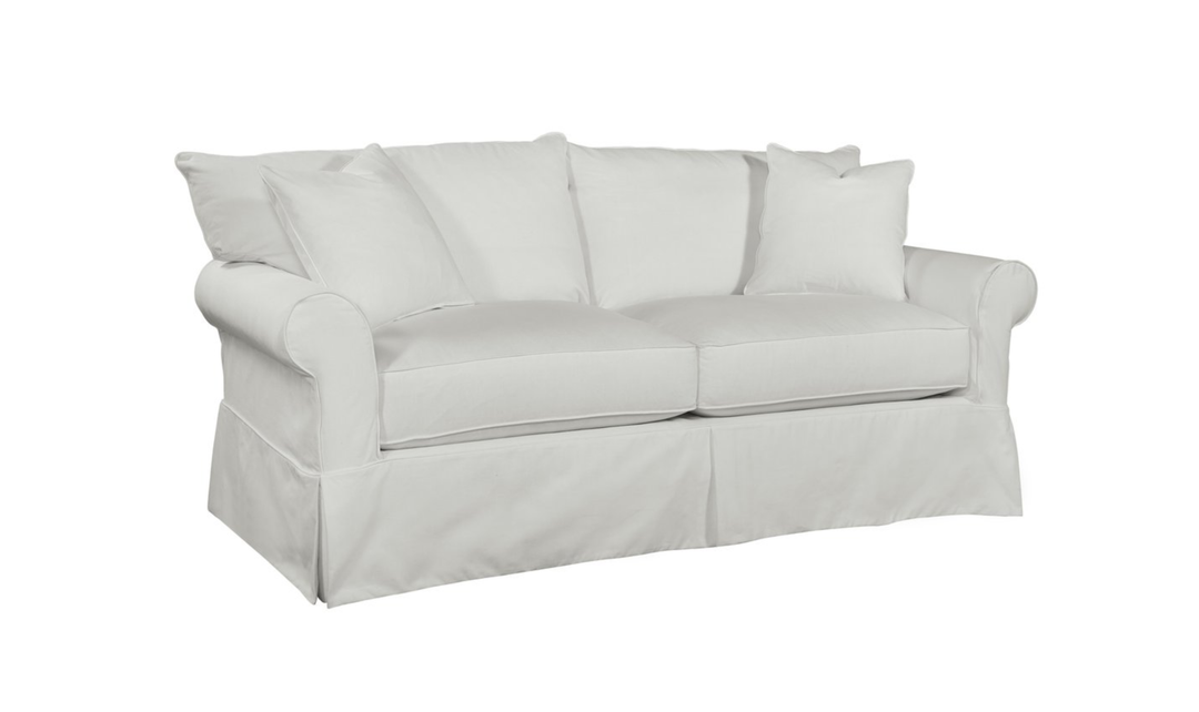 Klaussner Jenny Fabric Slipcover Full Sleeper Sofa-Jennifer Furniture
