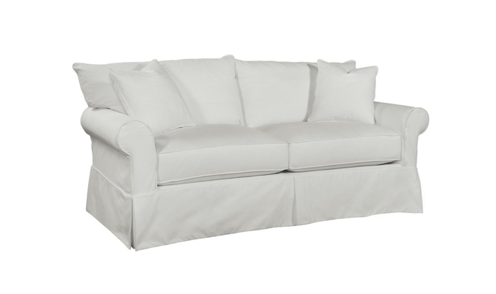 Klaussner Jenny Fabric Slipcover Full Sleeper Sofa-Jennifer Furniture