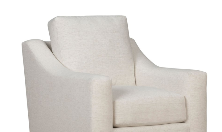 Klaussner Karson Accent Chair With Slope Arms-Jennifer Furniture