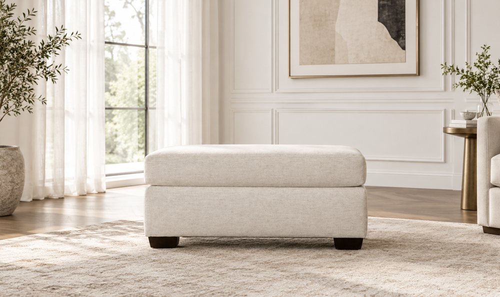 Klaussner Karson Ottoman-Jennifer Furniture