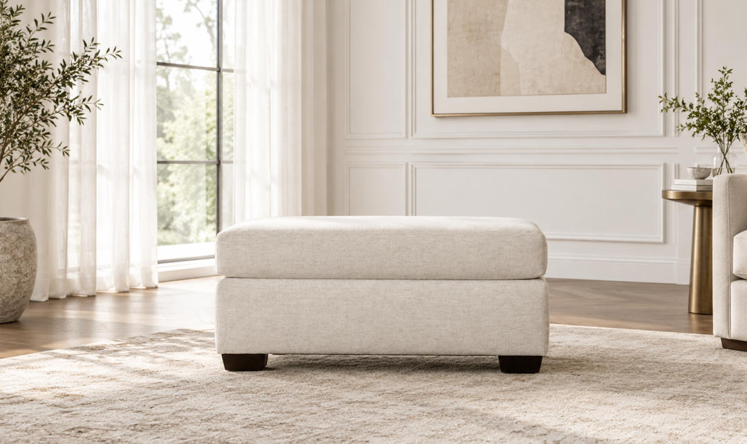 Klaussner Karson Ottoman-Jennifer Furniture