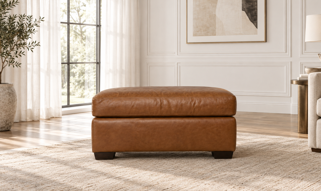Klaussner Karson Ottoman-Jennifer Furniture