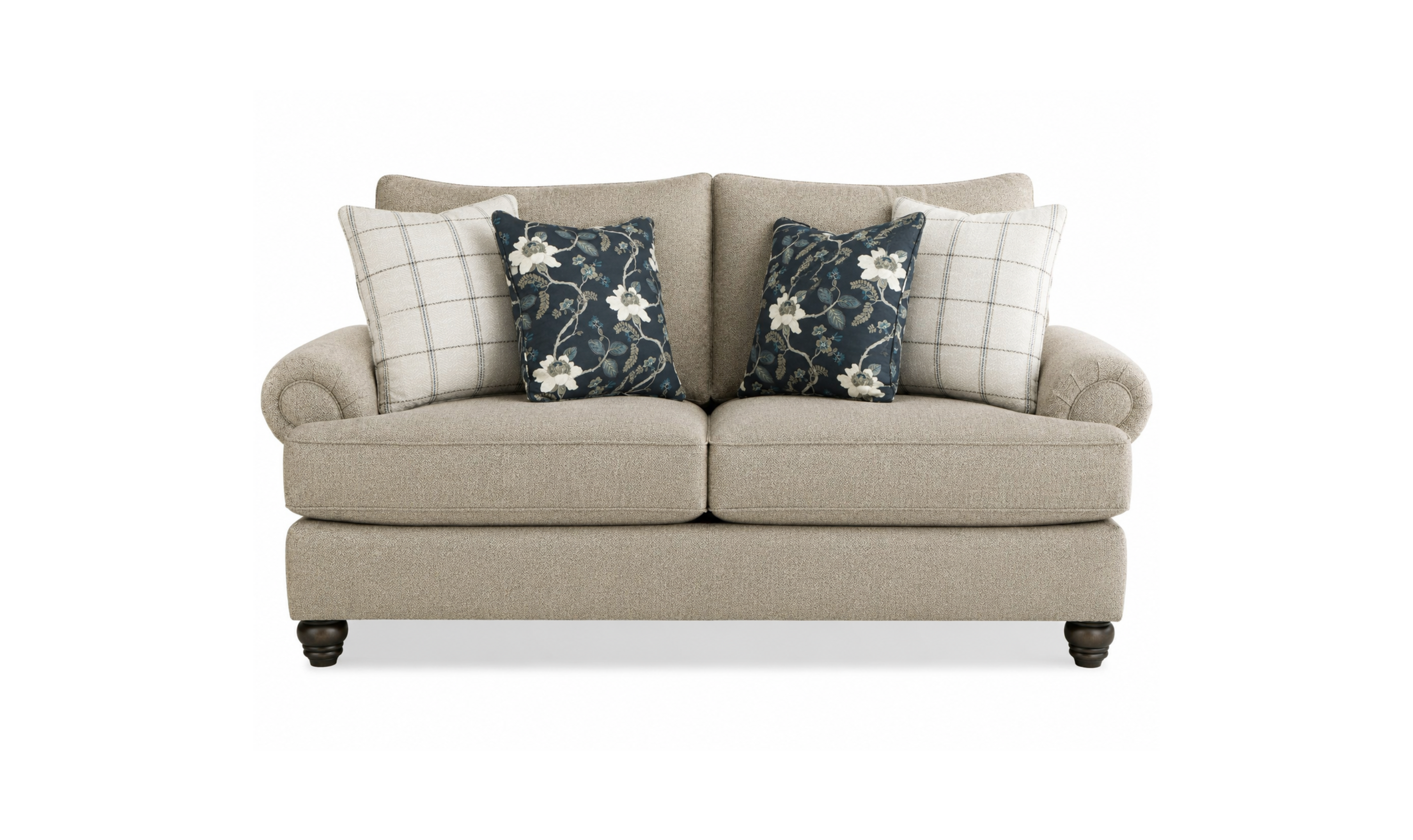 Klaussner Kensington Fabric Transitional Living Room Set - Jennifer Furniture