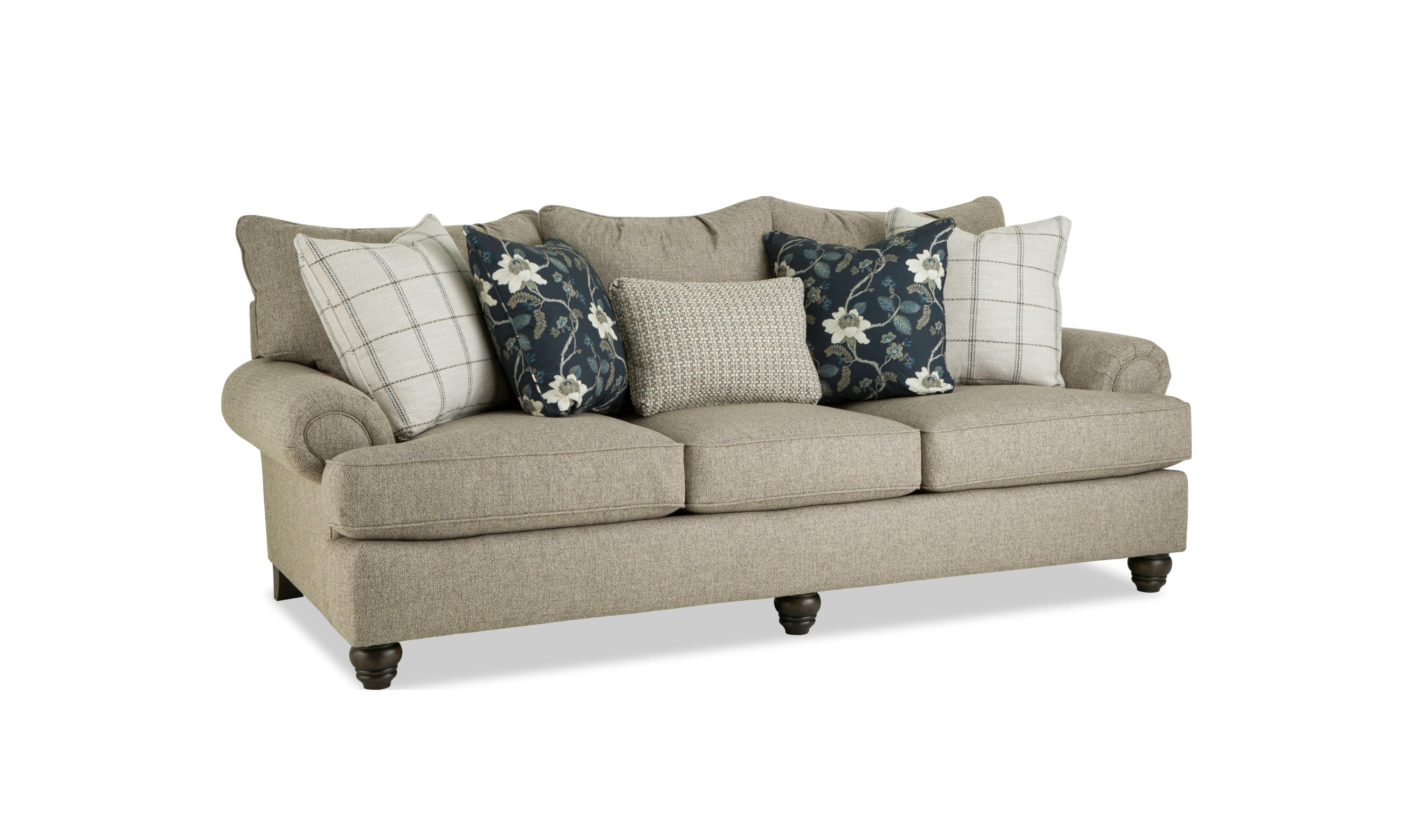 Klaussner Kensington Fabric Transitional Living Room Set - Jennifer Furniture