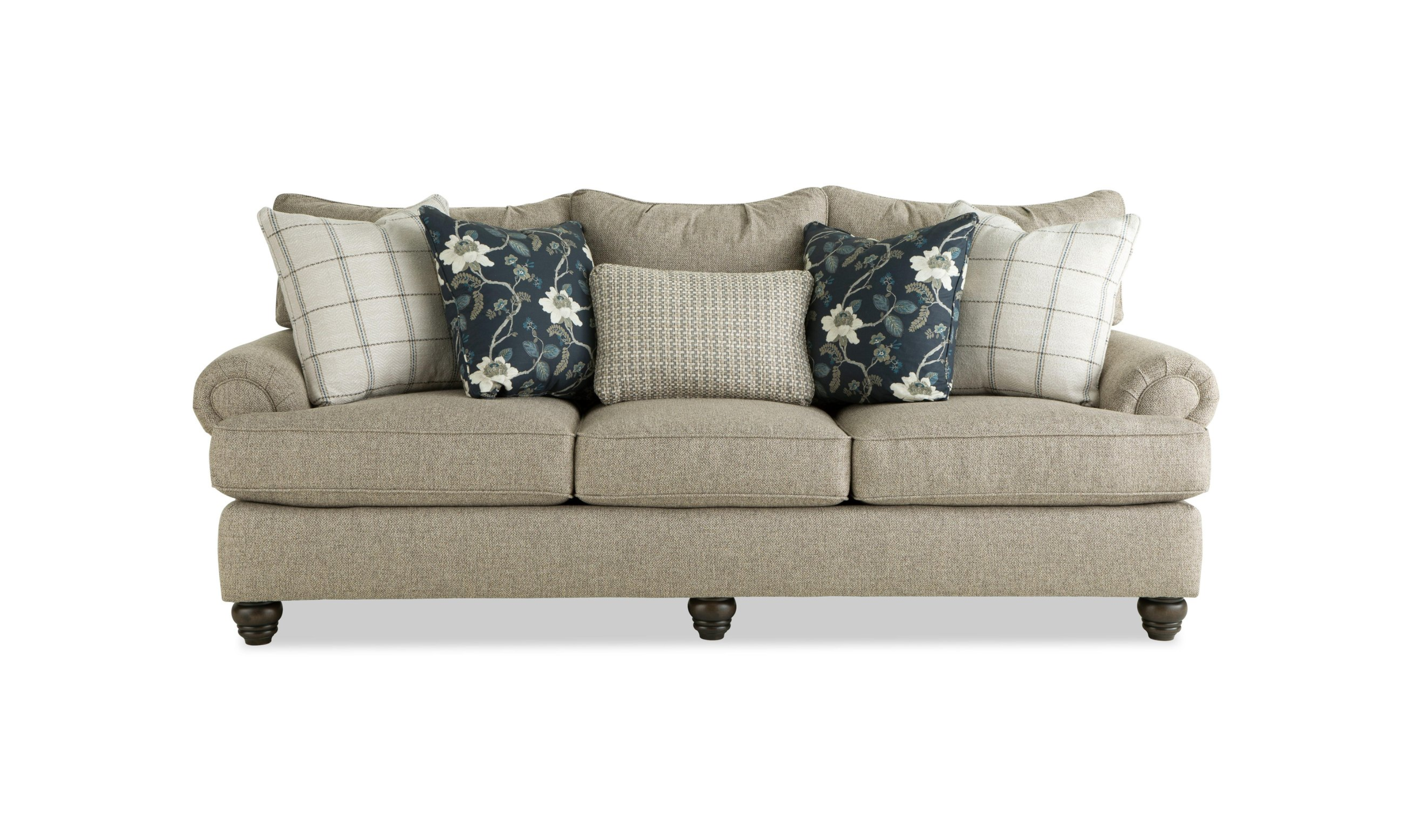 Klaussner Kensington Fabric Transitional Living Room Set - Jennifer Furniture