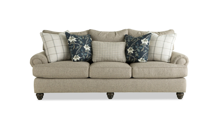 Klaussner Kensington Fabric Transitional Living Room Set - Jennifer Furniture