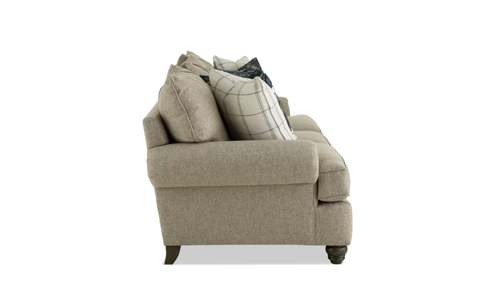 Klaussner Kensington Fabric Transitional Living Room Set - Jennifer Furniture