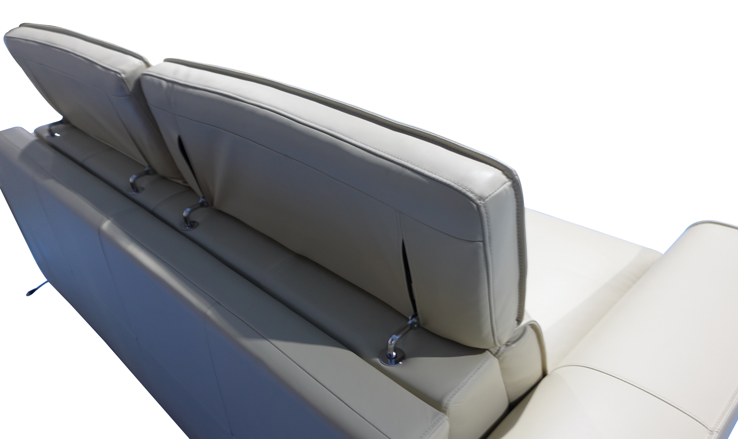 Klaussner Leonardo Queen Leather Sleeper Sofa with Storage