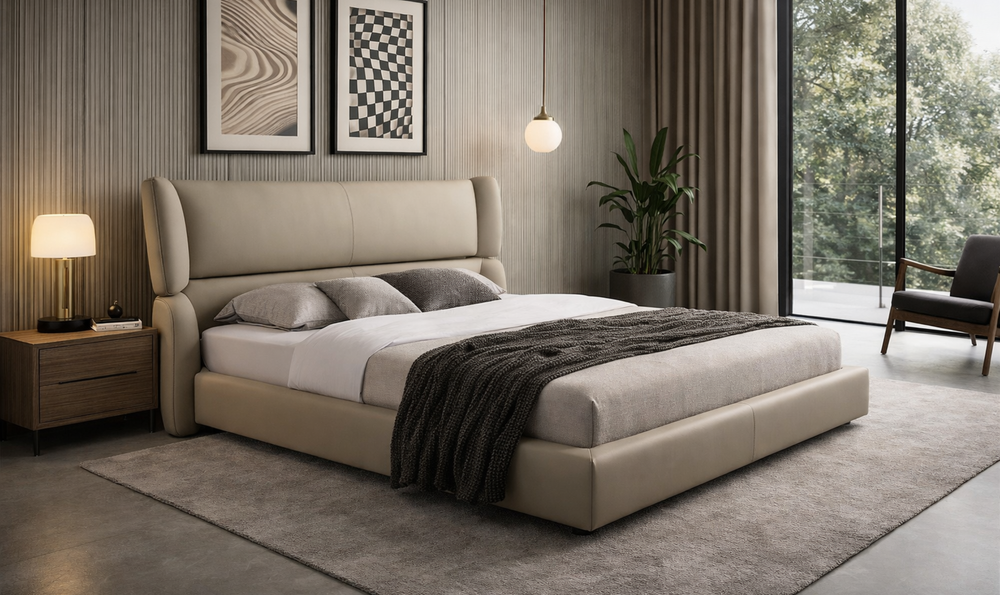 Klaussner Montessa King Bed-Jennifer Furniture