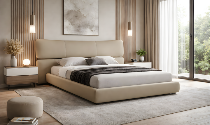 Klaussner Montessa King Bed-Jennifer Furniture