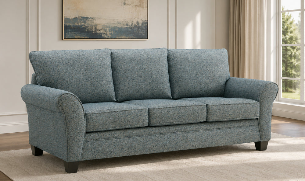 Klaussner Norwood Fabric 3 Seater Sofa with Accent Pillow-Jennifer furniture