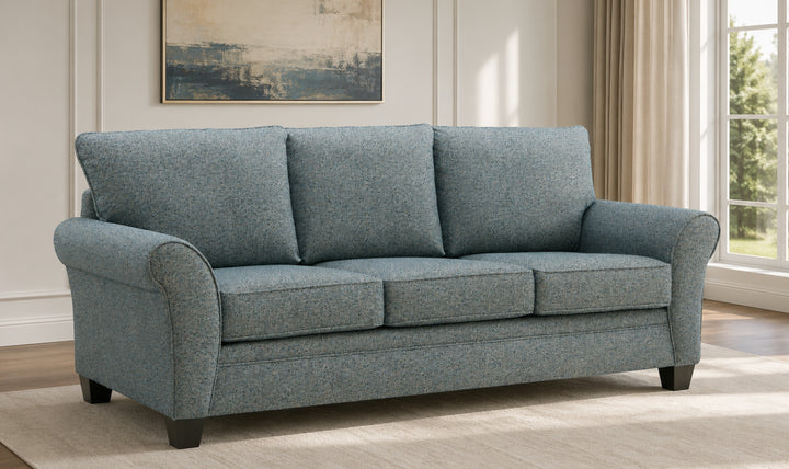 Klaussner Norwood Fabric 3 Seater Sofa with Accent Pillow-Jennifer furniture