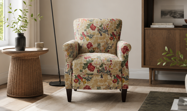 Klaussner Casaford Fabric Tapered Leg Accent Chair - Jennifer Furniture
