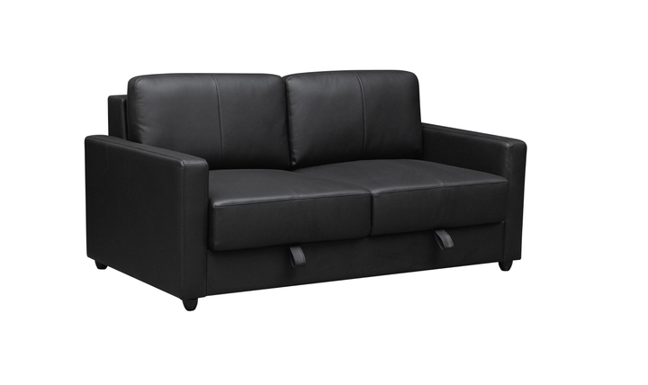 Klaussner Nova Leather Queen Sleeper Sofa with Cloud Fold Mechanism-Jennifer Furniture