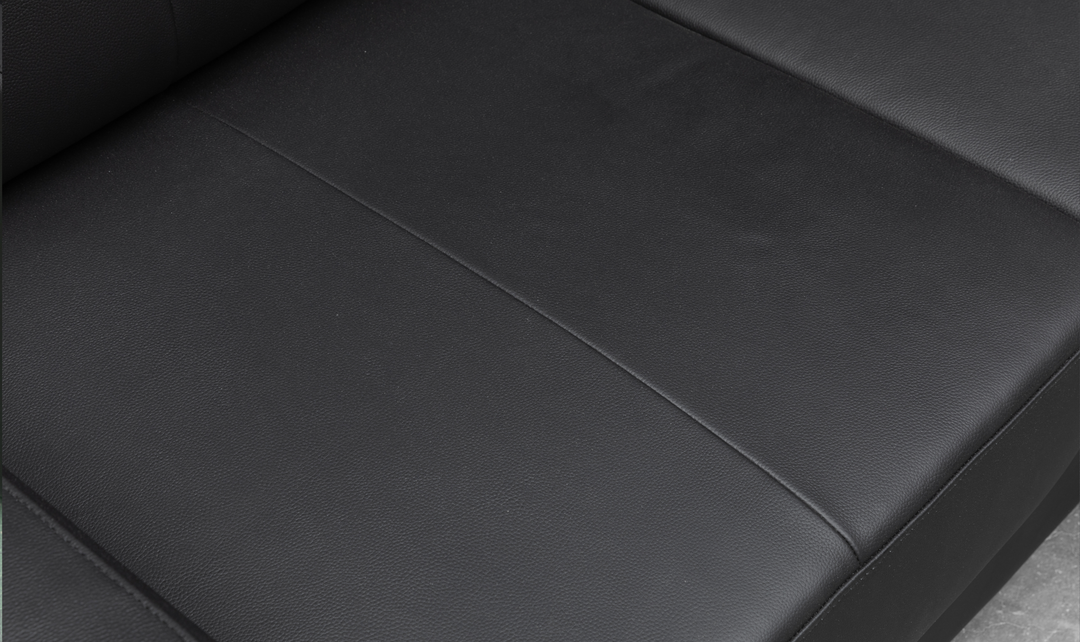 Klaussner Cuddle Queen Leather Sleeper Sofa With Cloud Fold Function