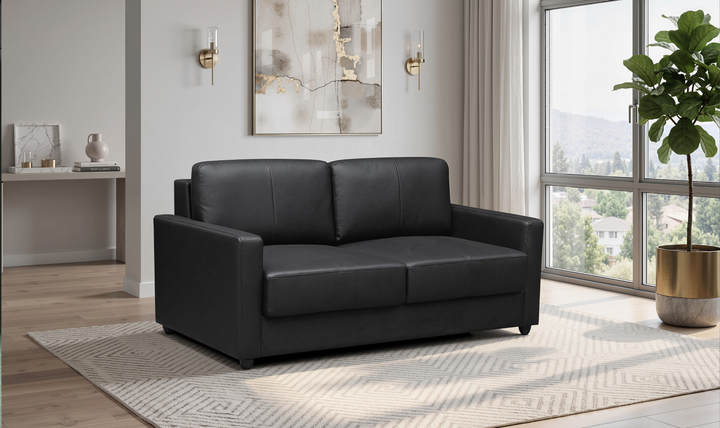 Klaussner Nova Leather Queen Sleeper Sofa with Cloud Fold Mechanism-Jennifer Furniture