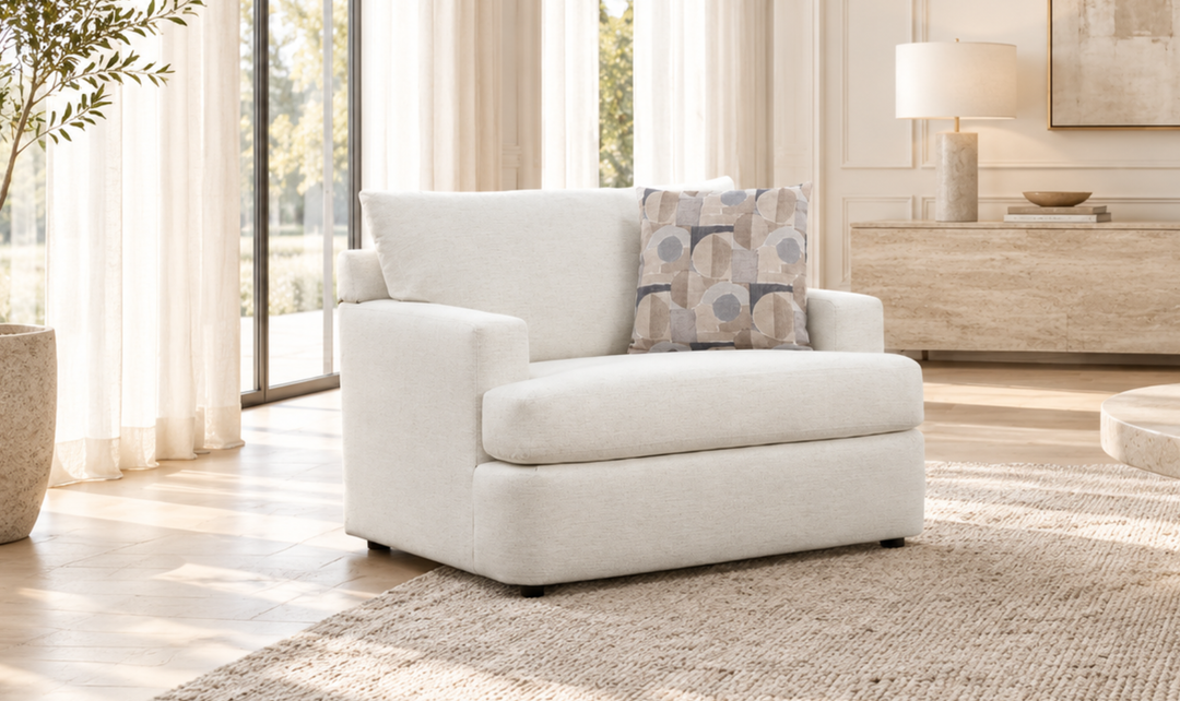 Klaussner Oliver Chair and a Half-Jennifer Furniture