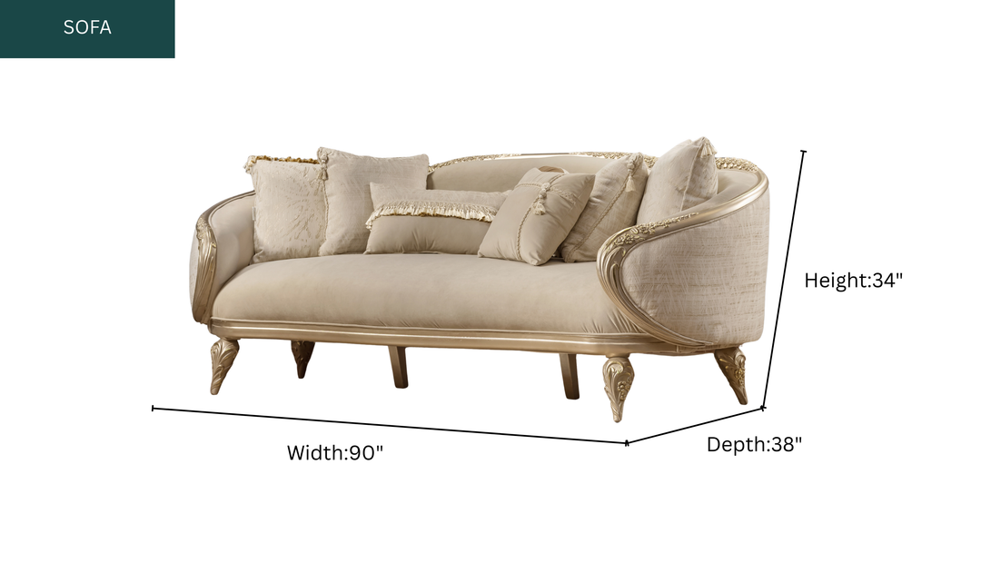 Klaussner Orchid Living Room Set-Jennifer Furniture