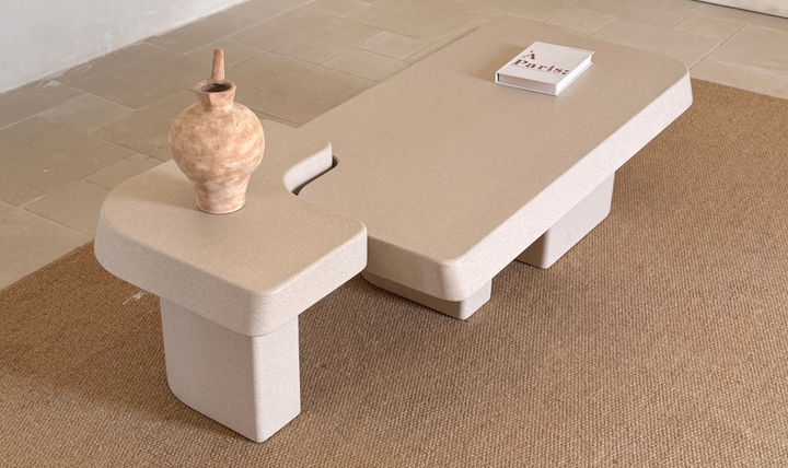 Klaussner Piano Wooden Coffee Table-Jennifer Furniture