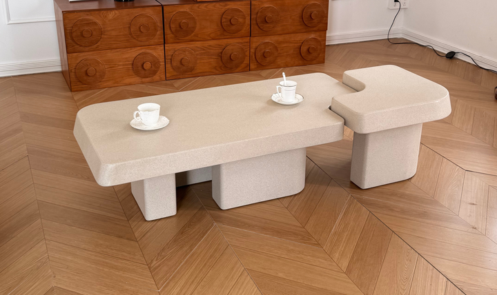 Klaussner Piano Wooden Coffee Table-Jennifer Furniture