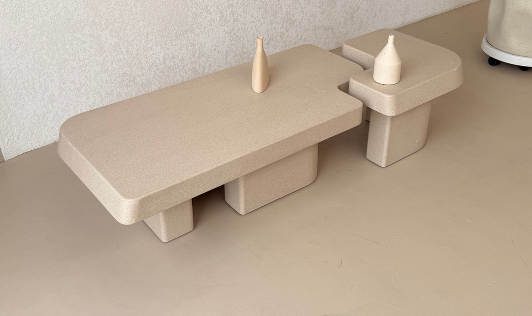 Klaussner Piano Wooden Coffee Table Set