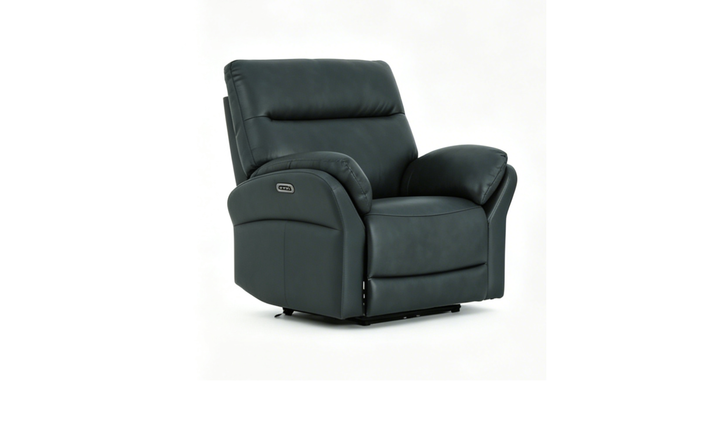 Klaussner Ravello Leather Reclining Living Room Set with USB Port