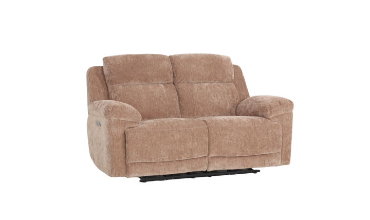 Klaussner Ridgewood Fabric Power Reclining Loveseat-Jennifer Furniture